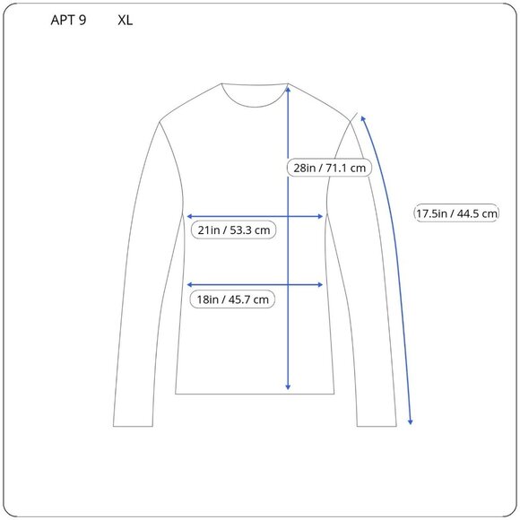 Apt 9 Womens Top Extra Large Blue Geometric Office Casual Sash Buckle GEO107XE - Picture 4 of 10